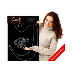 Velours Wandtattoo Vav 55X59cm