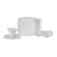 Karaca Fine Pearl Node 26-piece breakfast service square