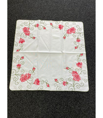 Deco Tischdecke rose Quadrat
