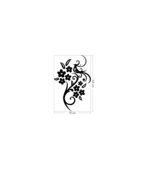 Velours Wandtattoo Bird  72x109 cm
