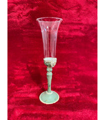 Vintage Hochzeitsgläser 2er-Set hellgrün, Hochzeit